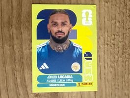 Panini FIFA WM 2026 Sticker Jürgen Locadia CUW 17