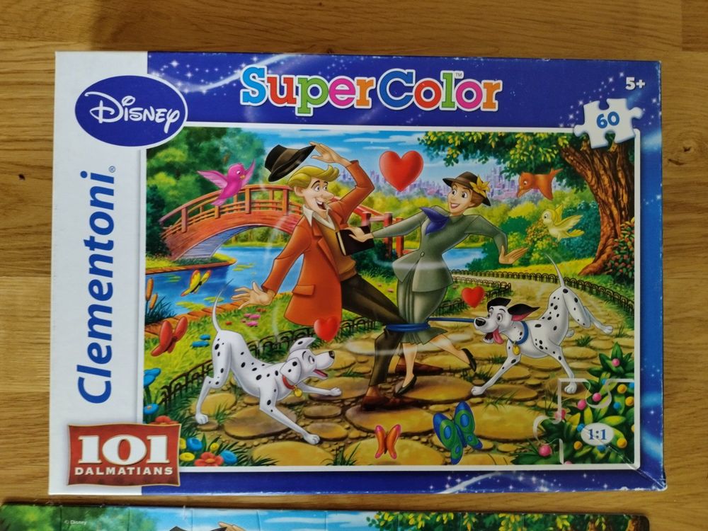 Disney 101 Dalmatians Puzzle 60 Teile Super Color Clementoni (Gebraucht ...