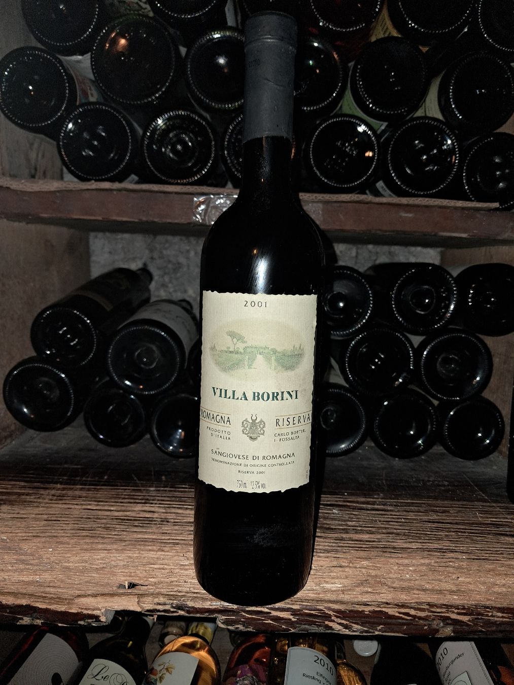 Wein: Villa Borini Sangiovese di Romagna Riserva 2001  – Neu und originalverpackt aus Le locle von juliensaran