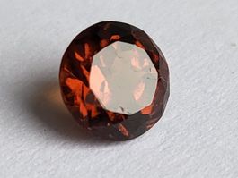Grenat Hessonite AAA rond 7,7 mm / 2.19 carats