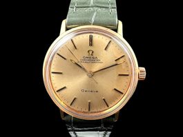 Omega Handaufzug Chronometer 18k Rosé 33mm Jg 1967 *U1234