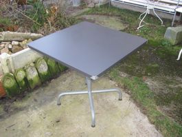 Gartentisch MOOBEL Klapptisch 80x80 - NEUES BLATT!!!
