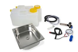 Camping Spüle Technik Set 325x265x100mm