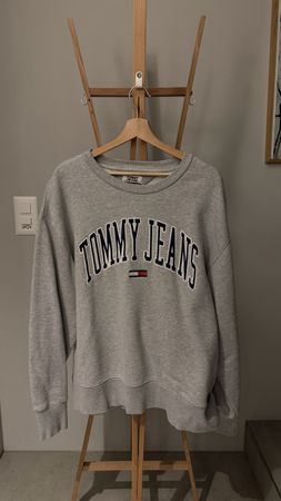 Tommy Jeans Sweatshirt grau Grösse XL guter Zustand