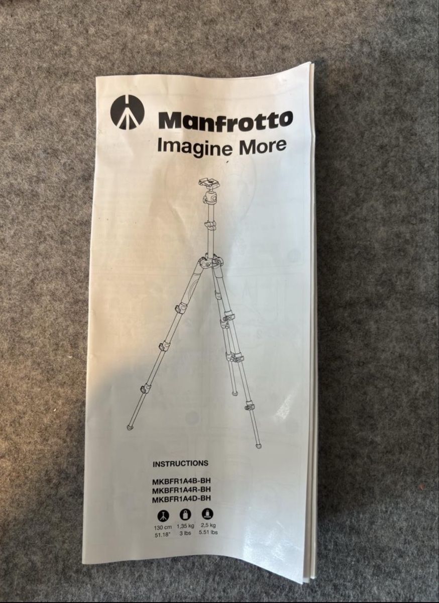 Manfrotto Stative & Köpfe: Manfrotto Stativ – Neu (gemäss Beschreibung) aus Zürich von DoSch3