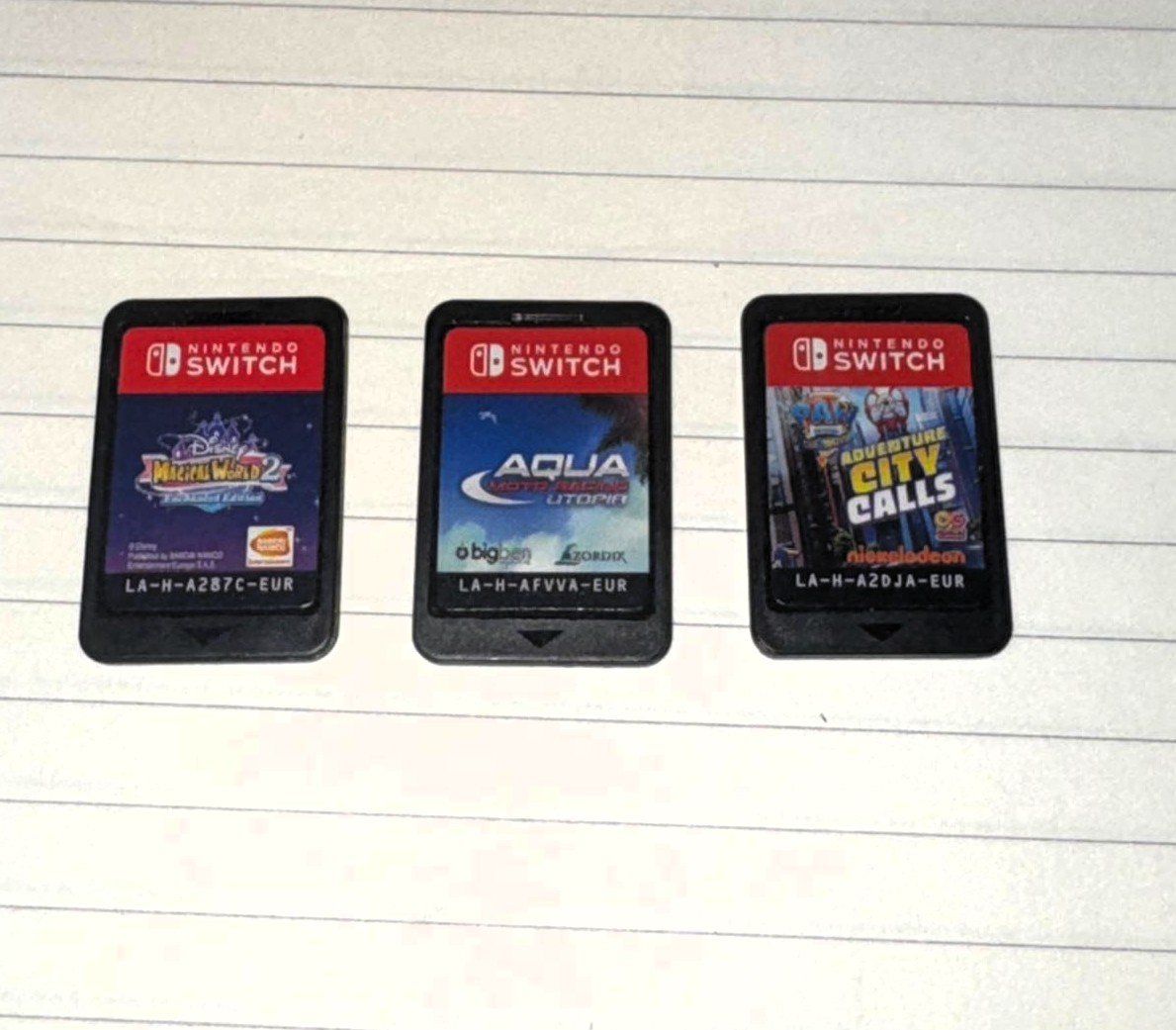 Nintendo Spiele: 3x Nintendo Switch Games – Gebraucht aus Sempach von sta_p662