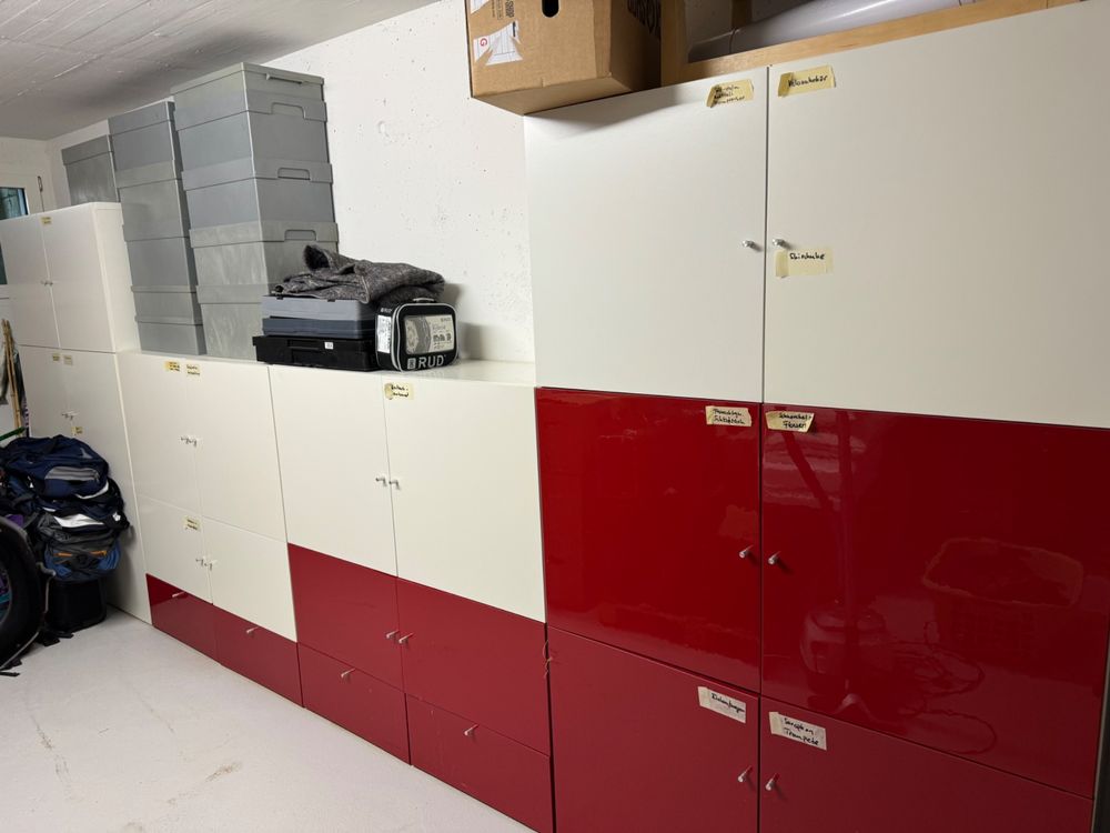 Ikea Schrank für Keller 4* 120*42*129/193cm für nur 1. Kaufen auf