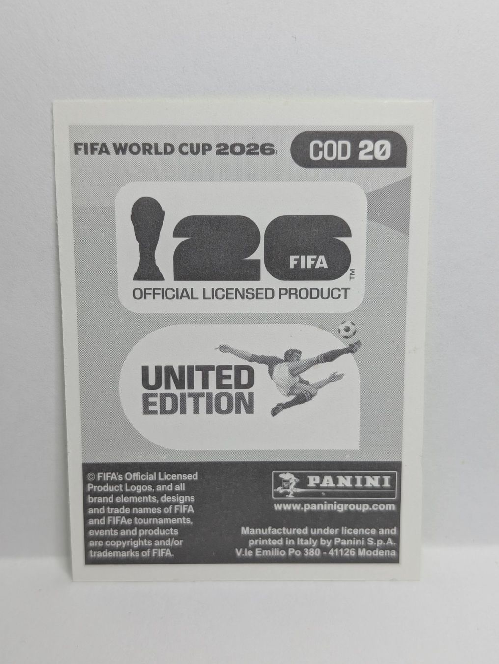Panini Carte collezionabili: Panini WM 2026 - COD 20 - Nathanaël MBUKU CONGO – Nuovo (secondo la descrizione) da Founex venduto da amel89 1