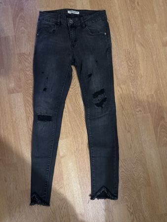 Lexxury Jeans, Top Zustand, Gr. S/36, Graue Waschung!