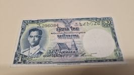 1 Baht Thailand 1945 Banknote guter Zustand