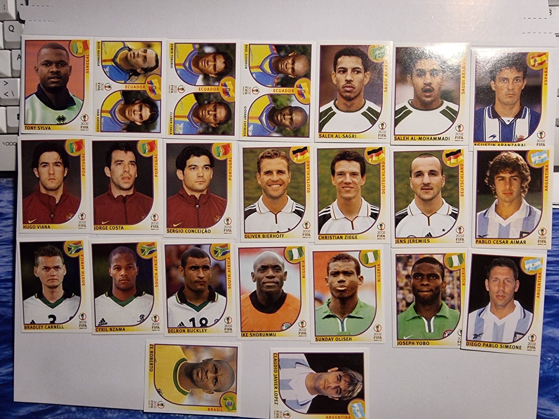 Panini Sammelbilder & Trading cards: panini wm 2002 selten stickers – Neu (gemäss Beschreibung) aus Oberglatt ZH von paninistickersworld
