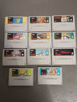 Super Nintendo 11 x Games