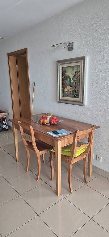 Tischset: Table en noyer massif – Gebraucht aus Bevaix von chr_vcx6 1