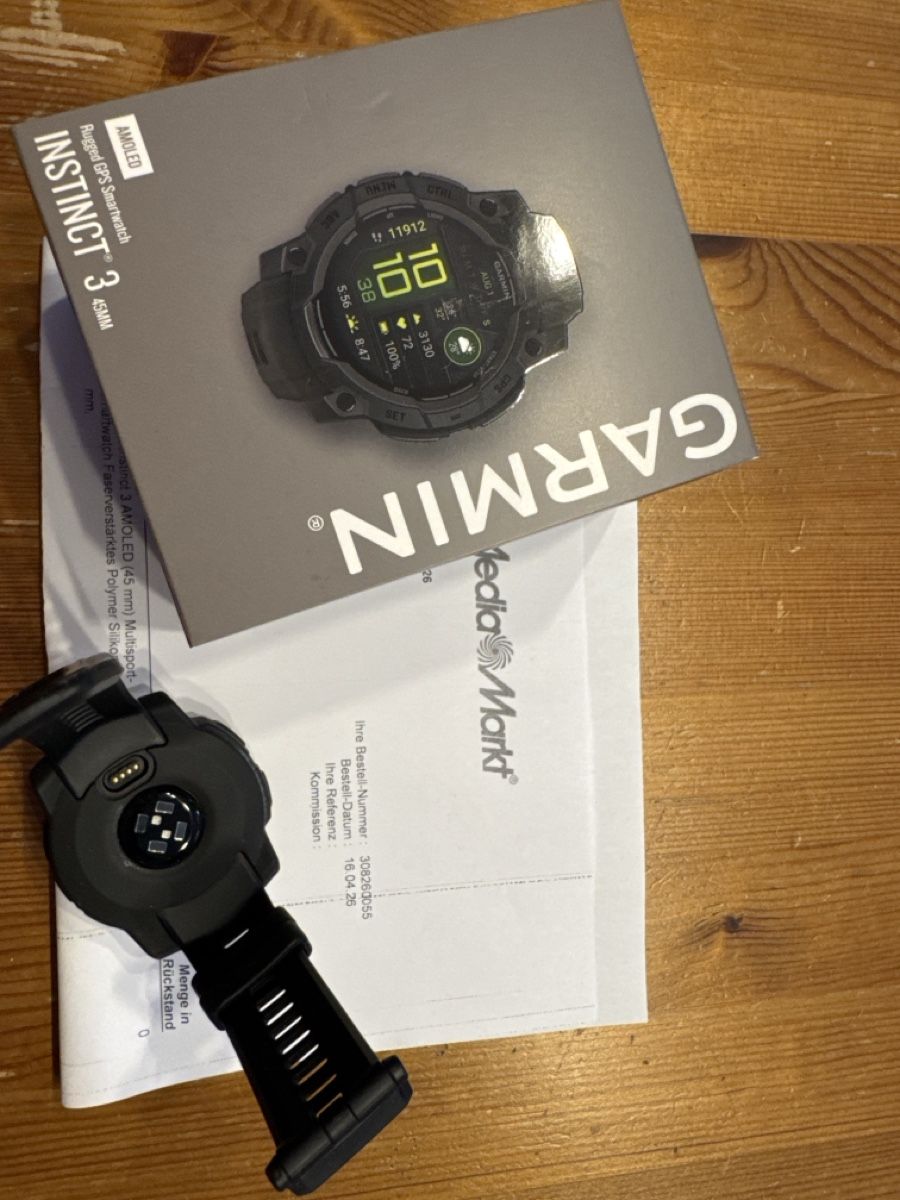 Garmin Smartwatch: Garmin Instinct 3 Amoled ab einem Stutz! – Nuovo (secondo la descrizione) da Kappel SO venduto da karin1978 1