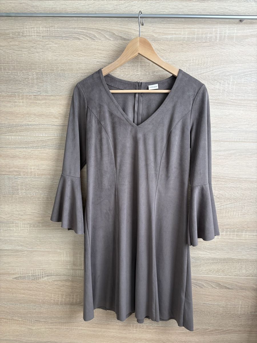 Vestiti: Kleid Lascana Wildlederoptik Gr. S – Usato da Nürensdorf venduto da Yellowstone09