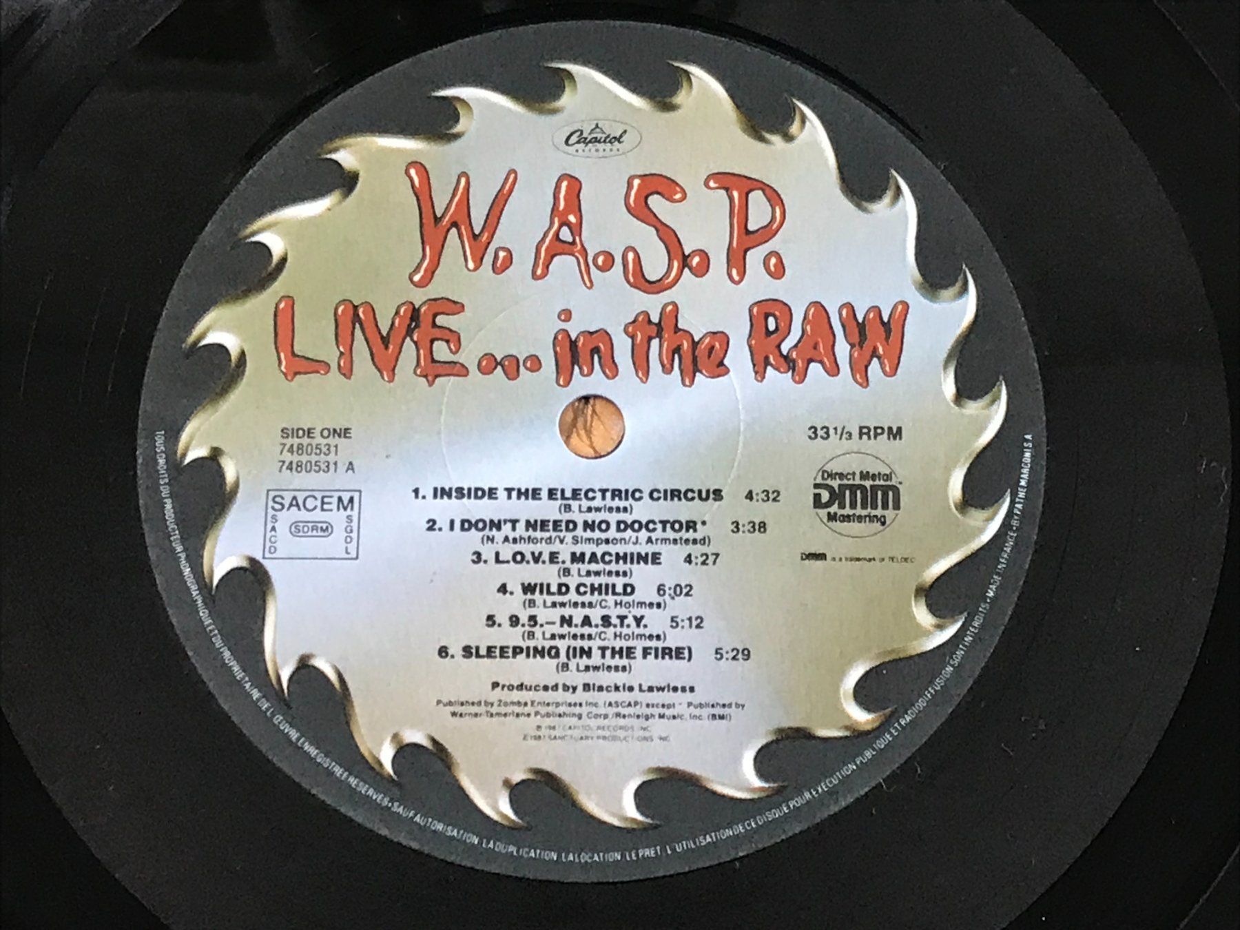 Dischi in vinile: W.A.S.P - Live... in the Raw – Usato da Buchs AG venduto da Archie 4