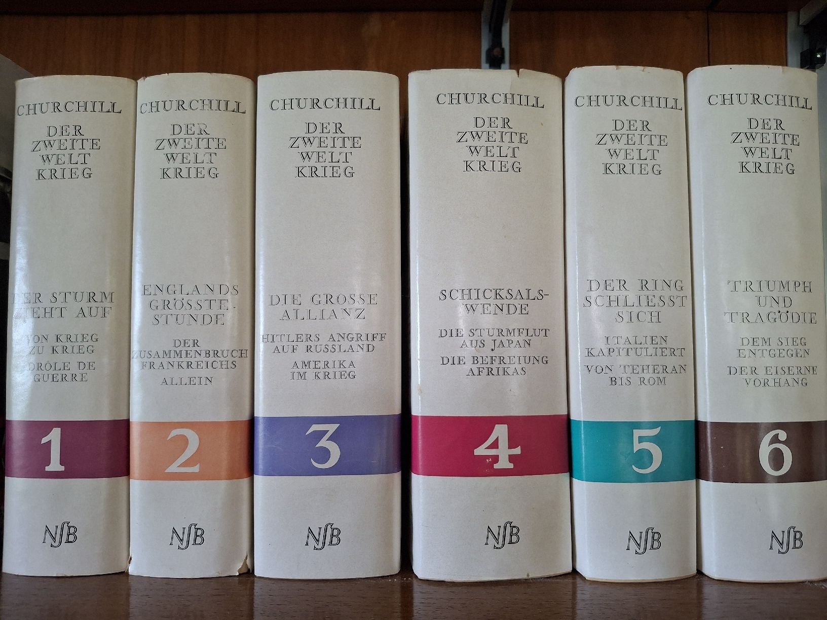 Libri: Churchill Der Zweite Weltkrieg – Usato da Bäriswil BE venduto da vonys