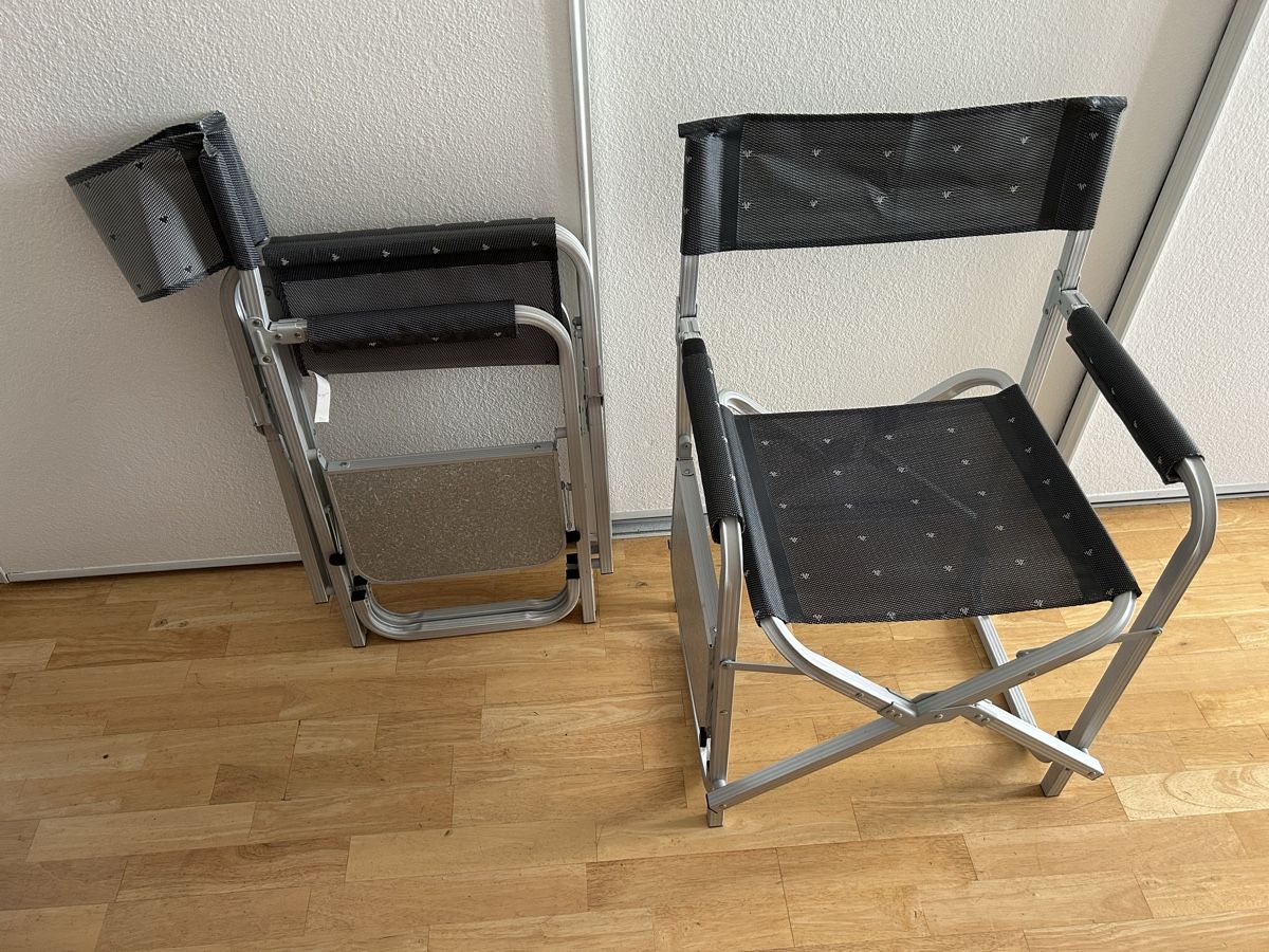 Stühle: 2 Bel-Sol high quality Camping Chairs with Table – Gebraucht aus Basel von Andrewg88 2