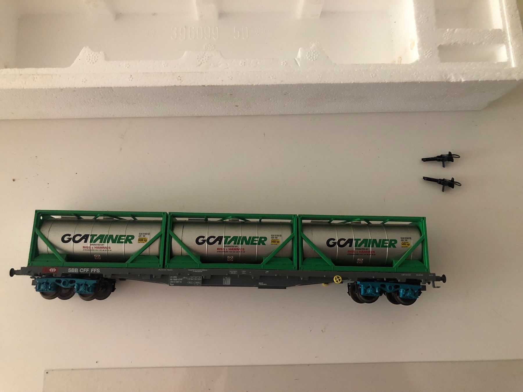 Hag Modellini di ferrovie: Hag 396 SBB Gleichstrom NEU – Nuovo e nell'imballaggio originale da Ostermundigen venduto da Garmin03 1