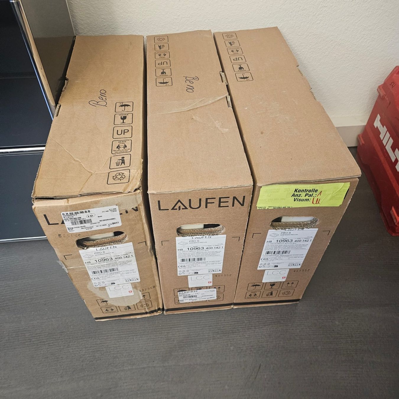 Laufen Spülbecken & Waschbecken: Waschtisch PRO S – Neu und originalverpackt aus Dietlikon von BPSHAG 1