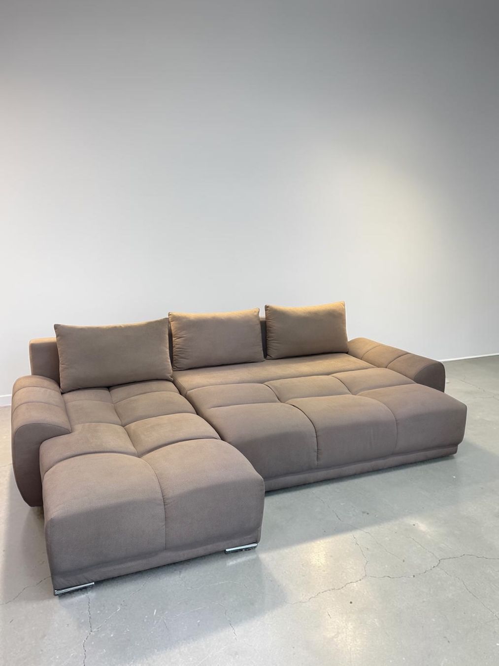Sofas: Ecksofa Sandbeige mit Schlaffunktion – Gebraucht aus Bachenbülach von Sofalab.swiss 2