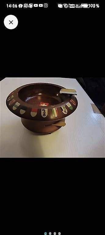 Aschenbecher: Antiker Aschenbecher  – Gebraucht aus Wila von neu_s8qs 1
