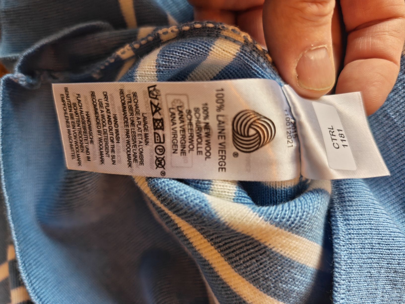 Saint James Maglioni & Felpe: Saint James Pullover, blau/weiss gestreift, Topzustand – Nuovo (secondo la descrizione) da Winterthur venduto da SK1977 2