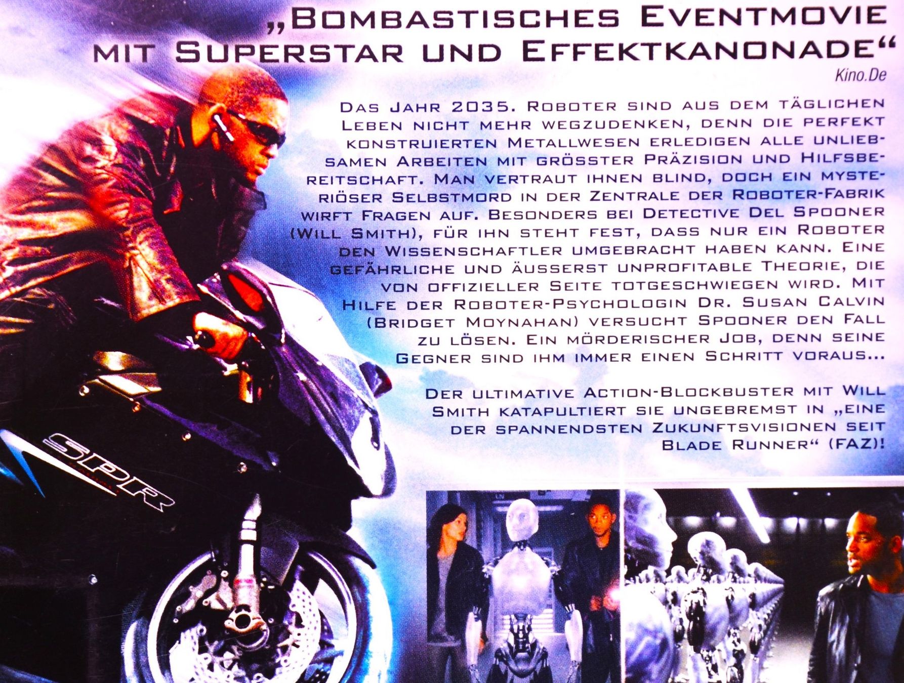 Alle DVDs: I, ROBOT  /  WILL SMITH  /  ORIGINAL KINOFASSUNG – Neu (gemäss Beschreibung) aus Luzern von piro12 2