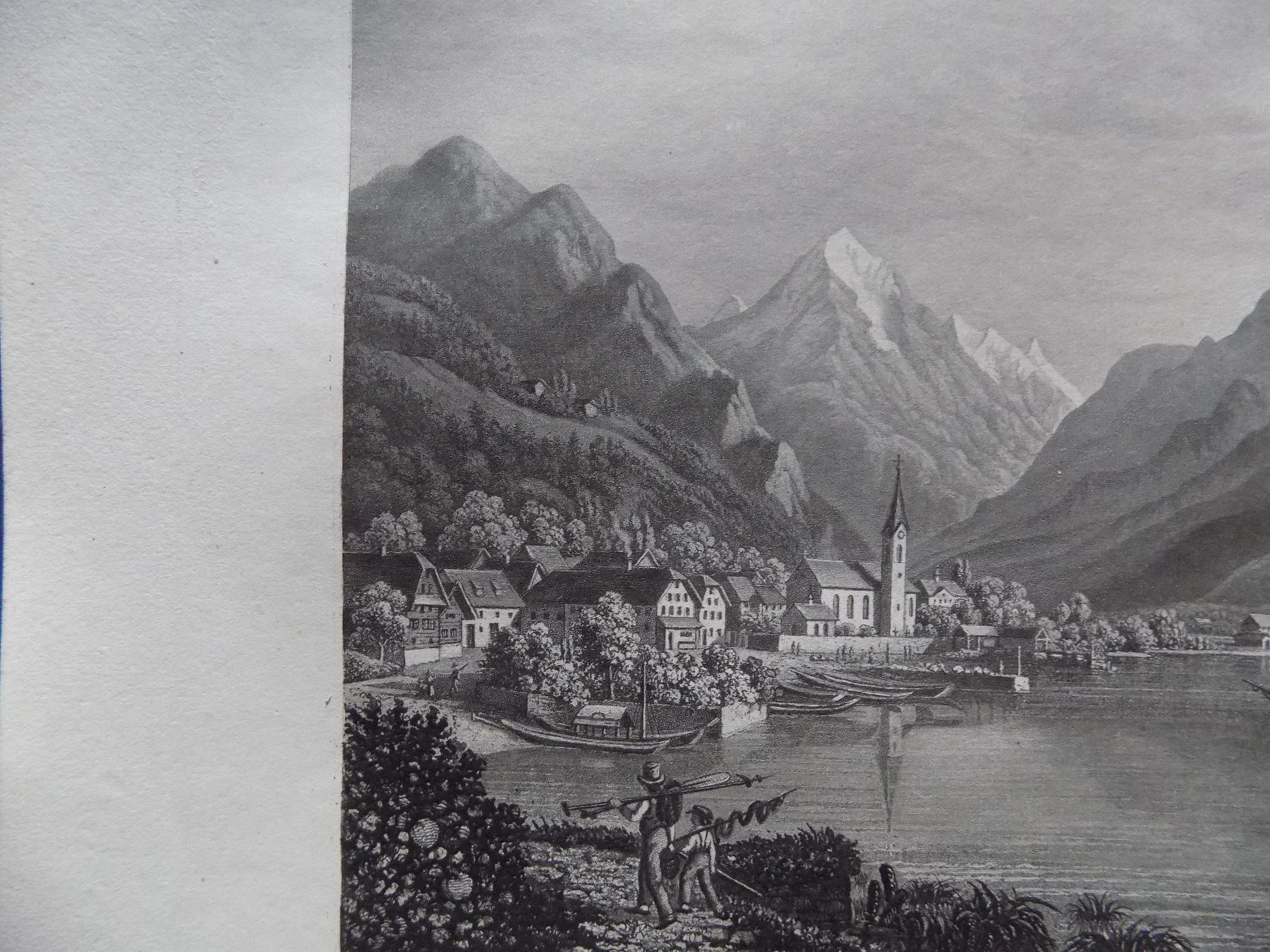 Gravures: Flüelen Bergpanorama – D'occasion à Risch par Rischli15 7