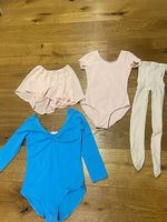 Kinder Ballett-Trikot mit Überziehrock, 4-6J.