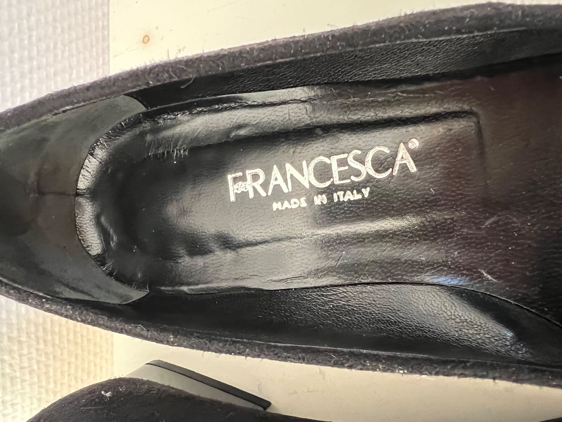 Scarpe da donna: Francesca Damen Veloursleder Schuhe Gr.38 – Usato da Zürich venduto da ost_5sdl 5