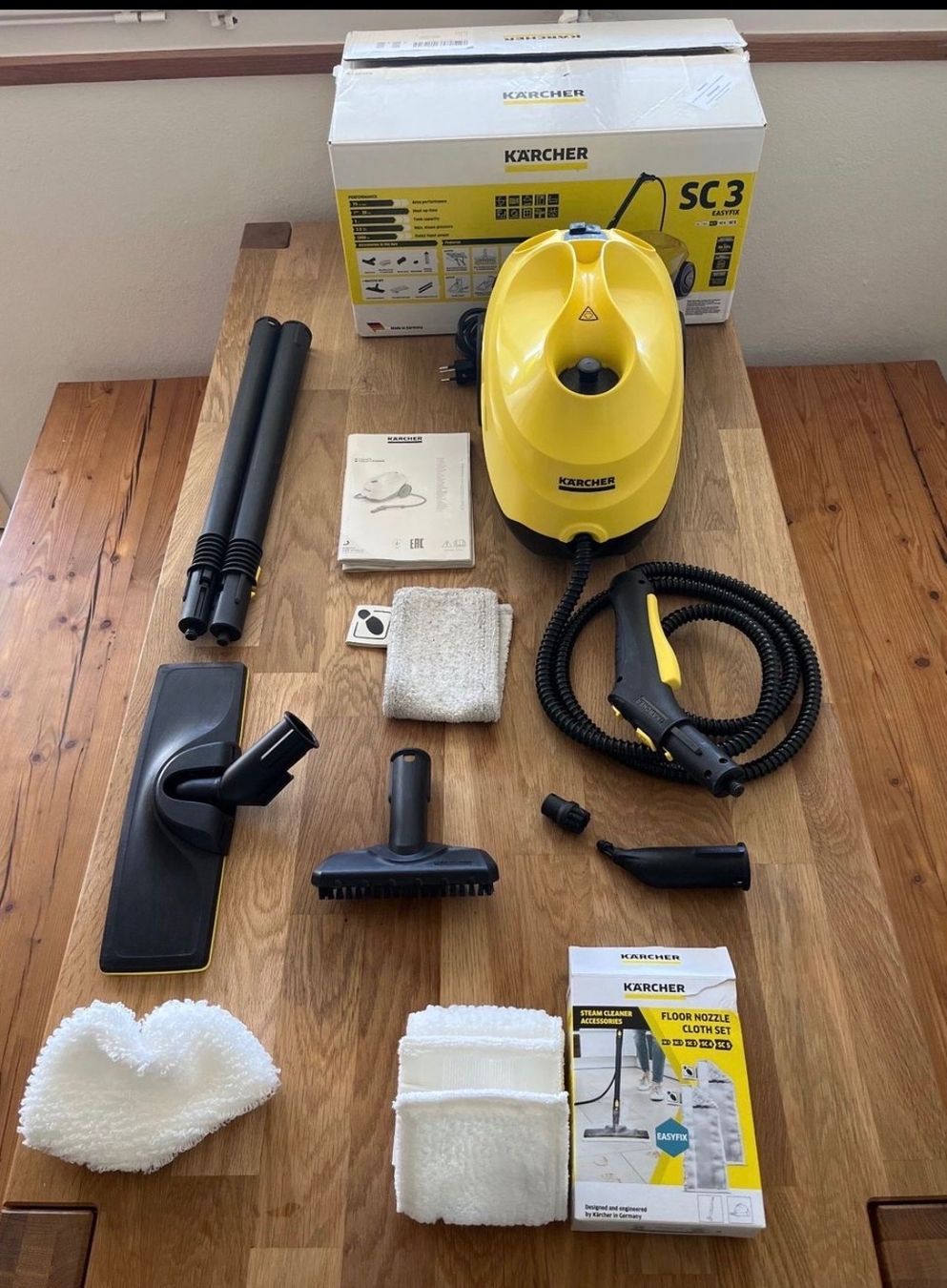 Kärcher Pulitori a vapore: Kärcher Dampfreiniger SC 3 easyfix – Nuovo (secondo la descrizione) da Oftringen venduto da ste_mp2b