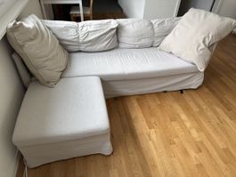 Sofa with fold out bed (IKEA SANDBACKEN)