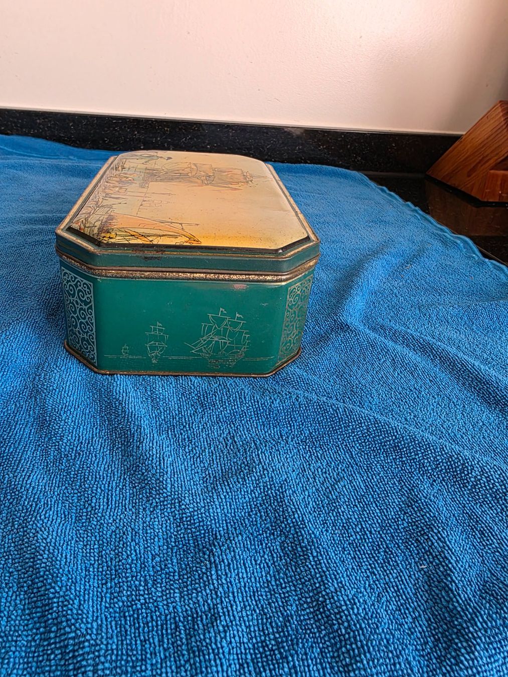Contenitori & Simili: Alte Vintage Keksdose  Motiv Schiffsflotte – Usato da Villmergen venduto da stier74 1