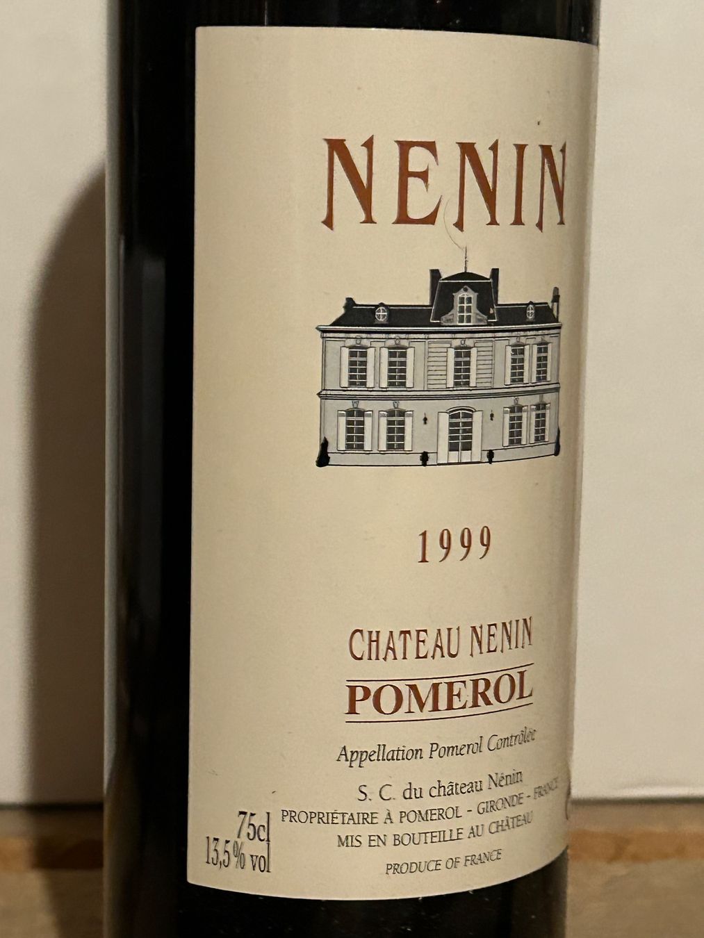 Vino: Château Nenin 1999 Pomerol – Nuovo (secondo la descrizione) da Roche VD venduto da avediscipule 2