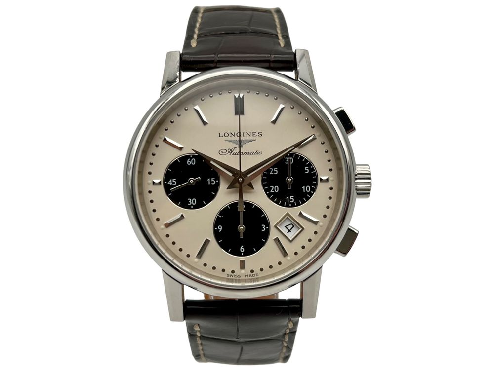 Longines Heritage Column Wheel Chronograph Panda Kaufen auf Ricardo