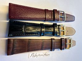 3 Stück 20mm Uhrenarmband, Ersatzarmband, bracelet montre