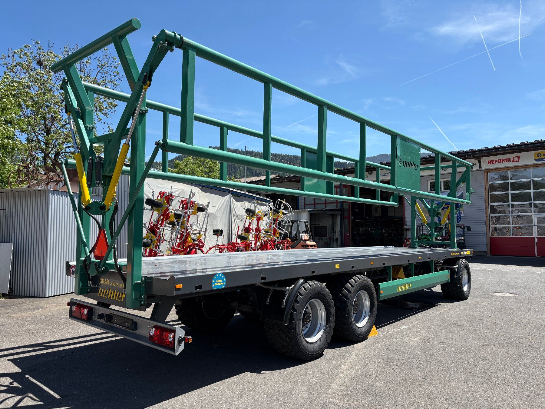 Trattori: Ballen Transport Wagen Oehler zu Traktor – Usato da Unterägeri venduto da Zermatt012 1