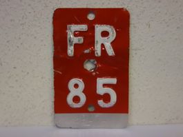 FR 85 VELONUMMER - FAHRRADSCHILD