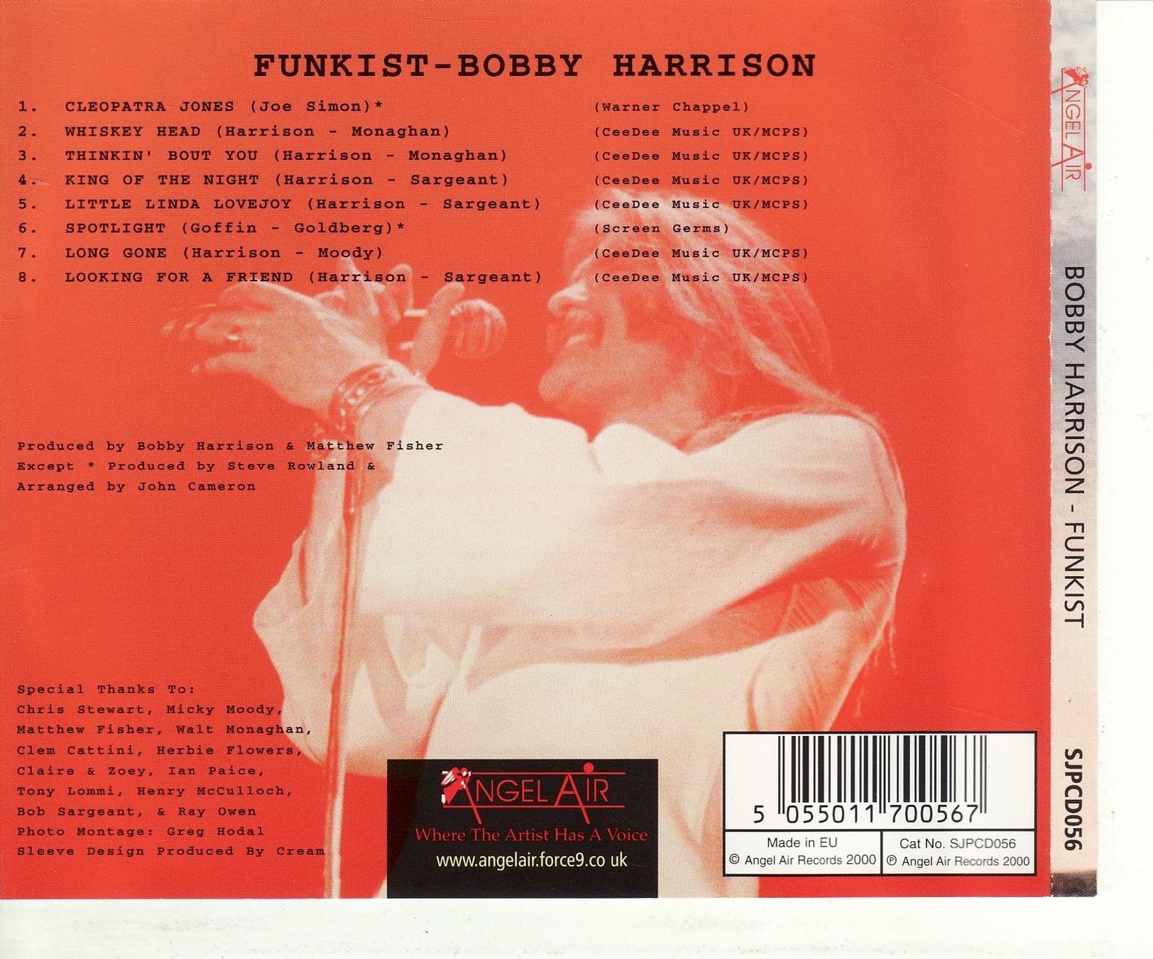 CDs: Bobby Harrison ‎– Funkist – Neu (gemäss Beschreibung) aus Boussens von catfood01 1