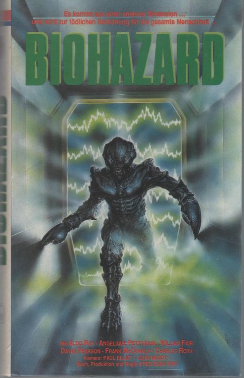 Biohazard (USA 1984) Arrow Video VHS 6603 (Gebraucht) in Remetschwil ...