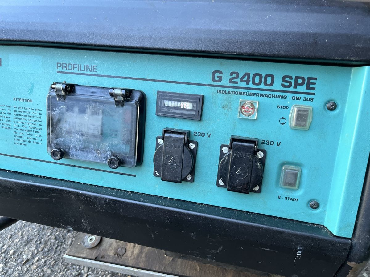Bosch Générateurs de courant: Stromgenerator BOSCH G 2400 SPE 230V – D'occasion à Adlikon b. Regensdorf par Teo19 2