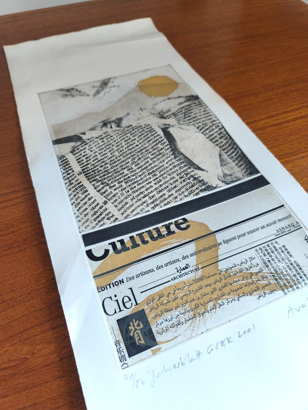 Grafica & Litografie: Collage sérigraphie – Usato da Fribourg venduto da cla_x966 7
