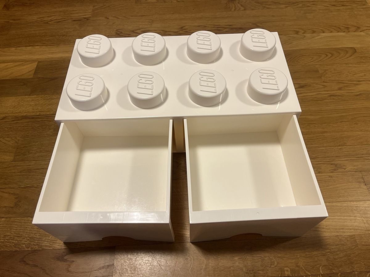 Lego Spielzeuge: Boîte de rangement LEGO® blanche – Gebraucht aus Tafers von gen_9jsb 1