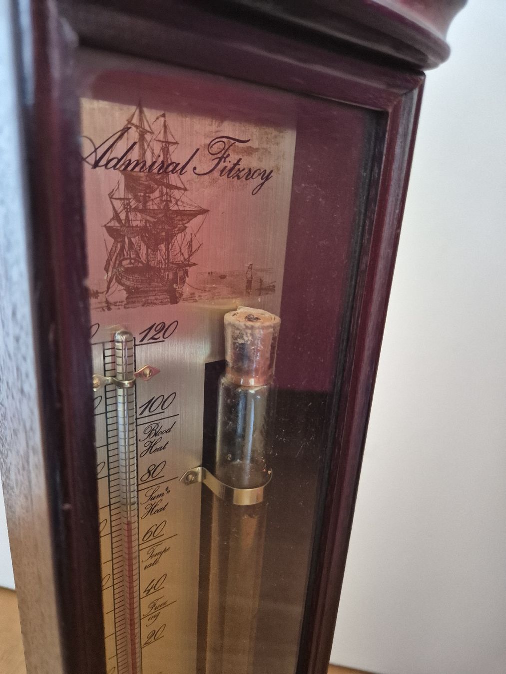 Altri elettrodomestici e apparecchi d’epoca: Antiker Admiral Fitzroy Barometer Thermometer – Usato da Trogen venduto da same4you 2