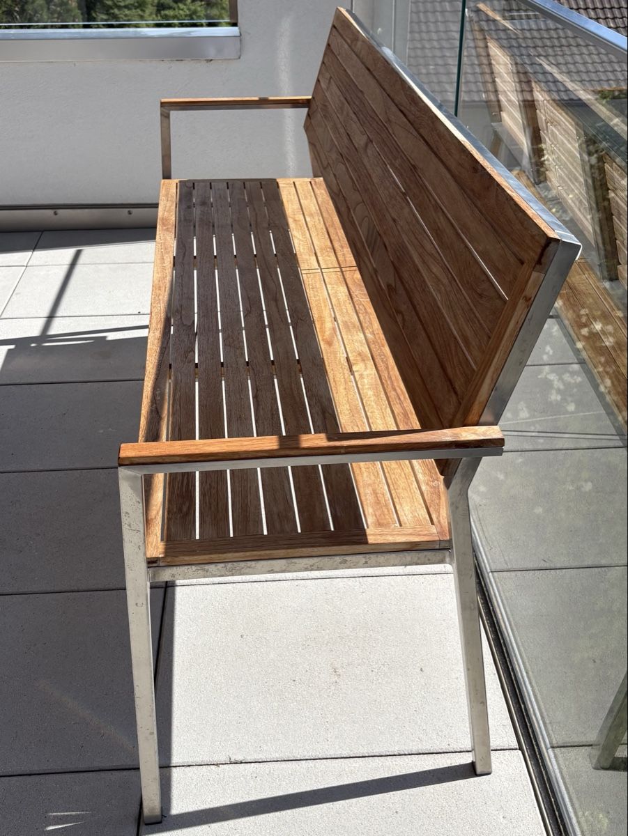 Sedie: Chaises et banc en teck – Usato da La Neuveville venduto da Sunsetrise 1