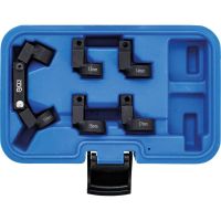 Rohr-Leitungsschlüssel Set, flexibel 5 Wechselköpfe, 11-17mm