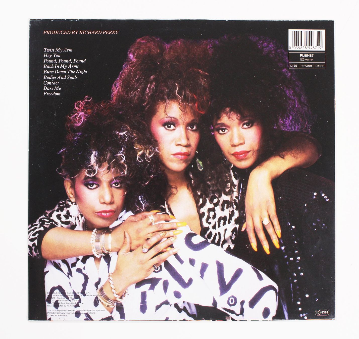 Dischi in vinile: Vinyl LP POINTER SISTERS - CONTACT - DISCO POP 1985 – Usato da Brüttisellen venduto da Collector-Corner 1