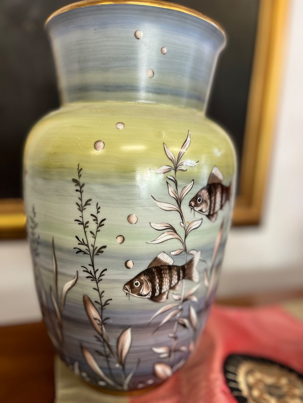 Vasi & Recipienti: Langenthal - Vase handbemalt – Usato da Stetten AG venduto da Brissago25 2