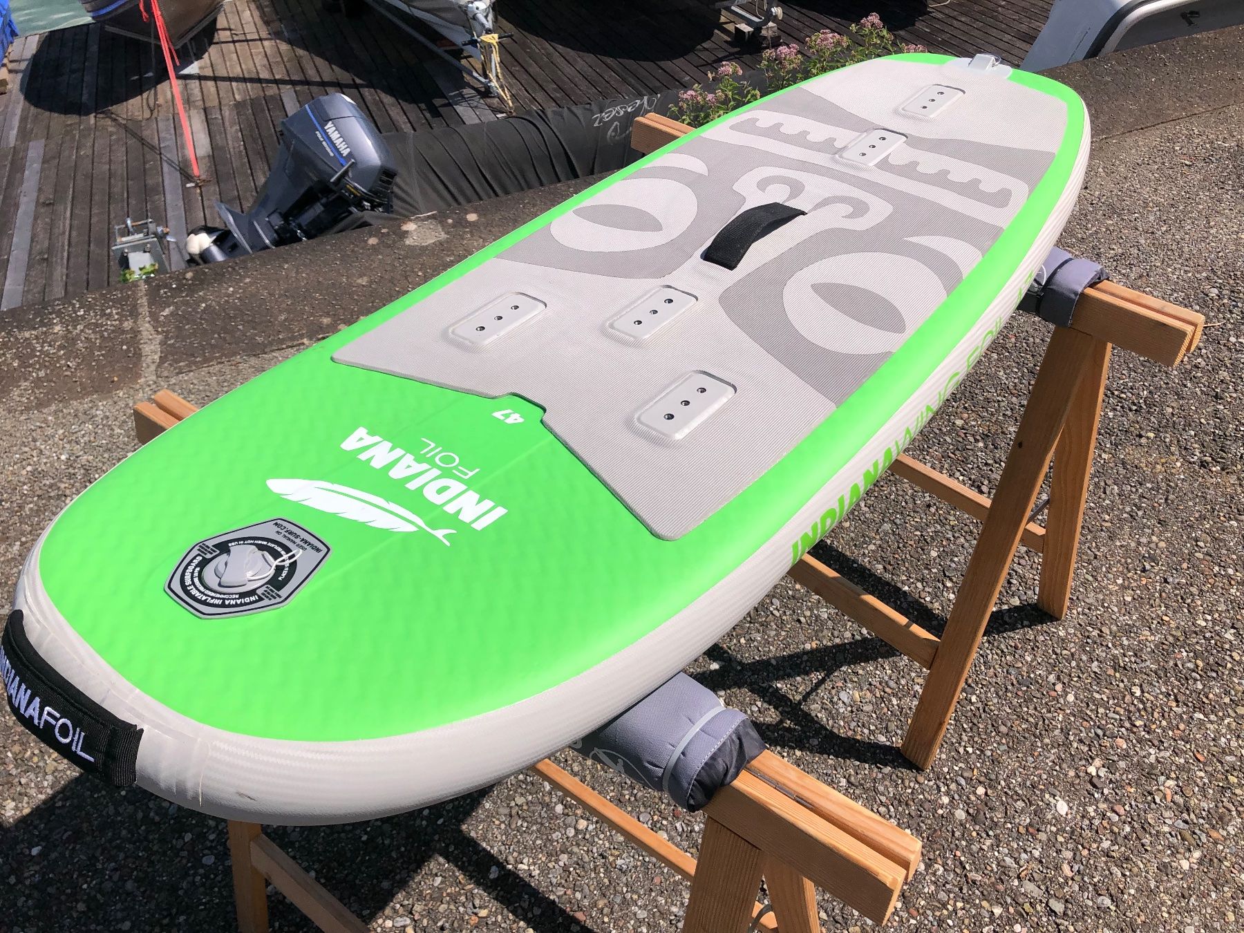 Indiana Tavole da surf e di nuoto: Indiana Wing Foil 47L Inflatable – Usato da Oberrieden venduto da WhiteWaveAG 2
